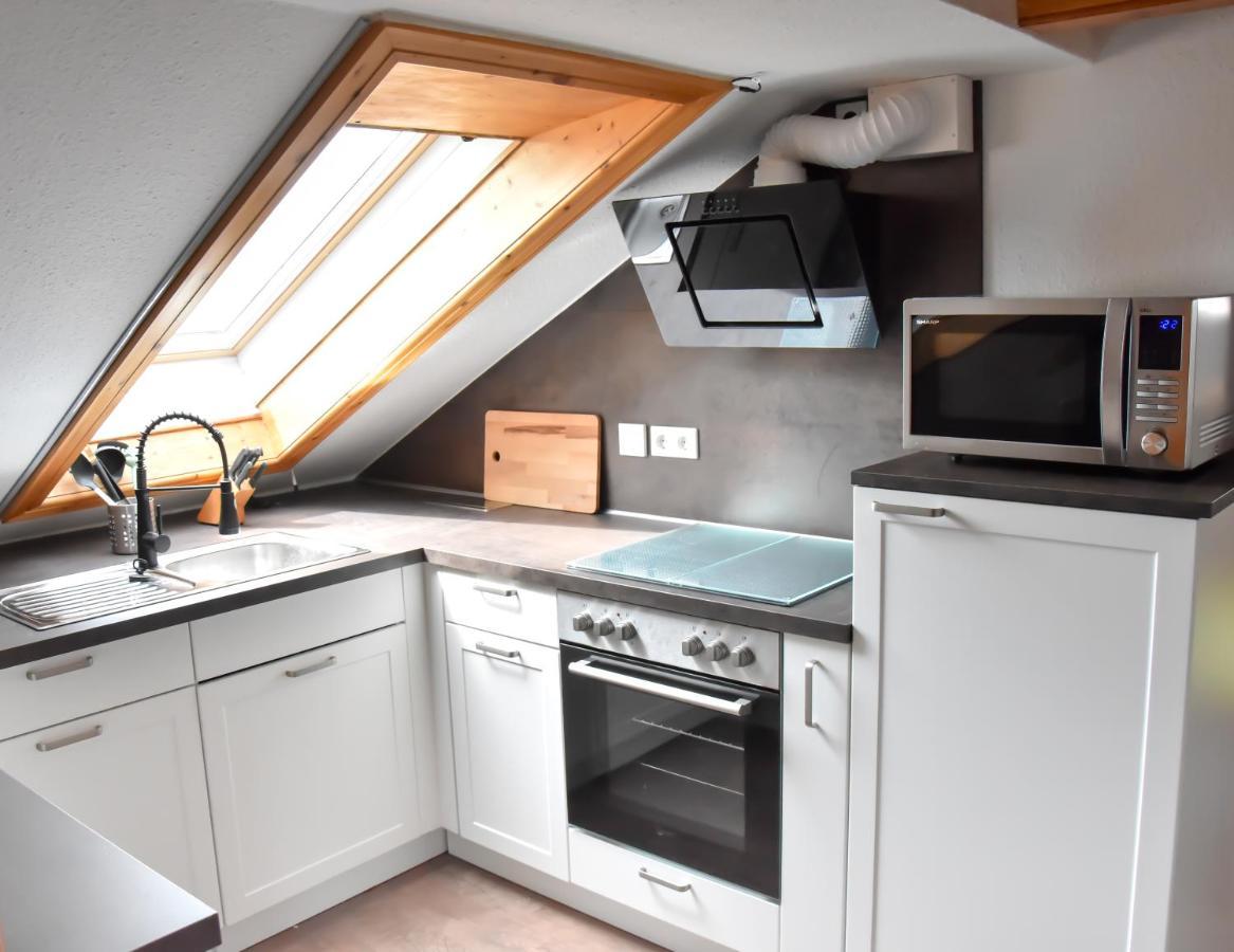 Ferienwohnung Zum Steinberg 布雷茨特 外观 照片